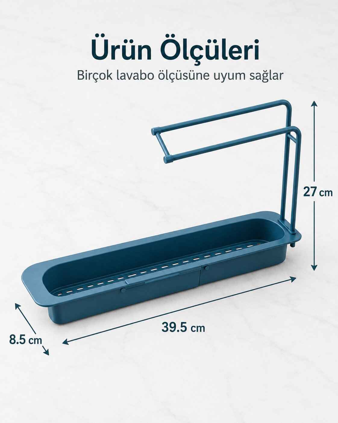 Teleskopik lavabo düzenleyici
