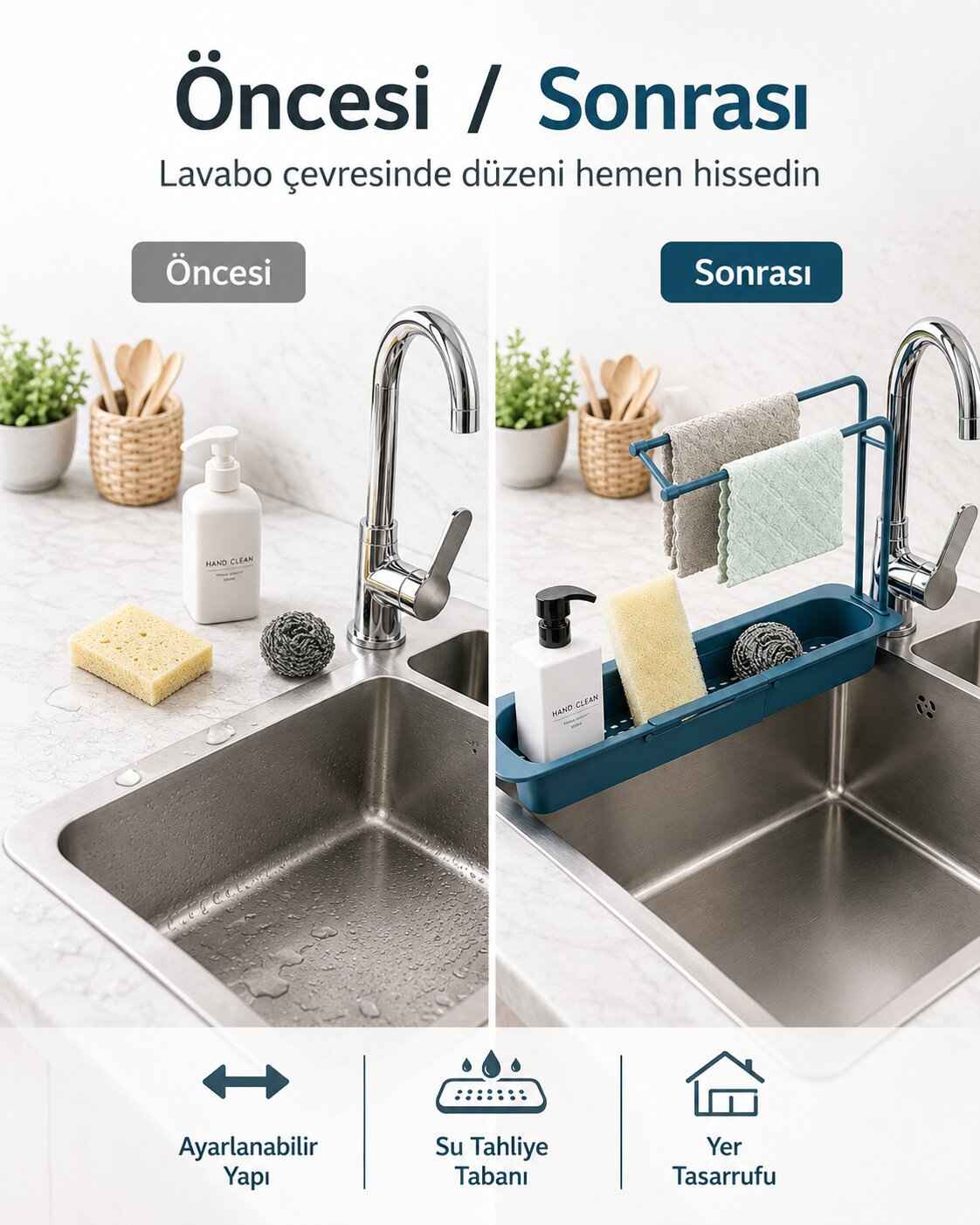 Modern mutfak düzeni
